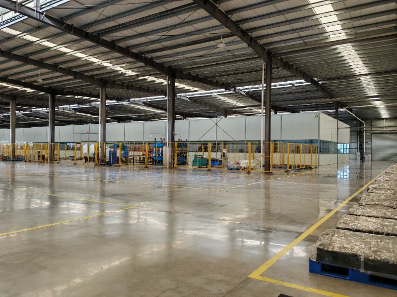Production line inside the SENTHAI carbide wear parts factory in Rayong, Thailand